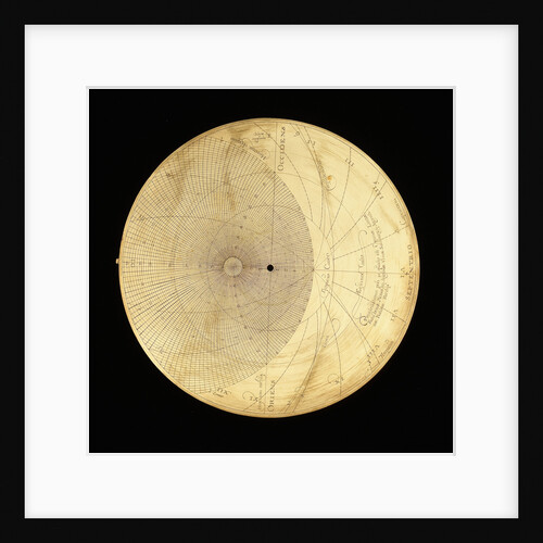 Astrolabe: plate for 48 by Erasmus Habermel