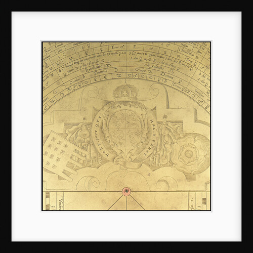 Astrolabe: detail obverse by Thomas Gemini