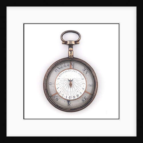 Compass dial by Rousseau