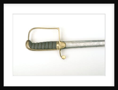 Straight stirrup hilted 'fighting' sword by Neck