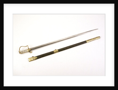 Stirrup hilted 'fighting' sword by S. Brunn