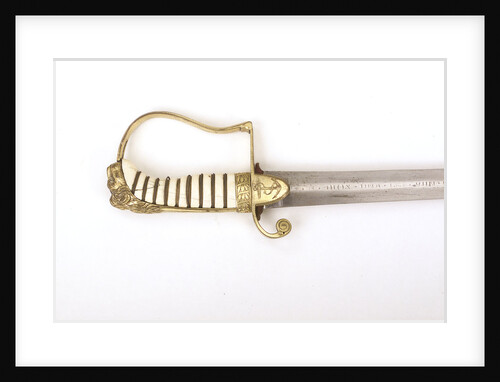 Stirrup hilted 'fighting' sword by S. Brunn