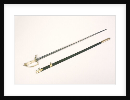 S-bar hilted sword by Cullum