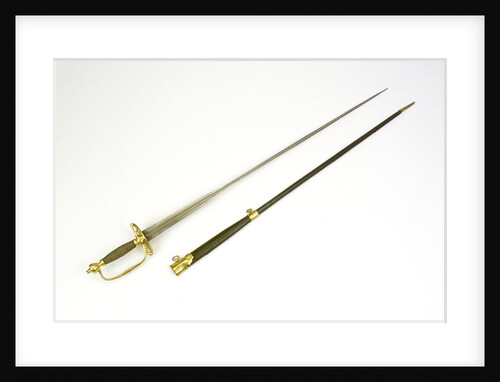 Small-sword said to have belonged to Sir William Hamilton (1730-1800). by Cullum