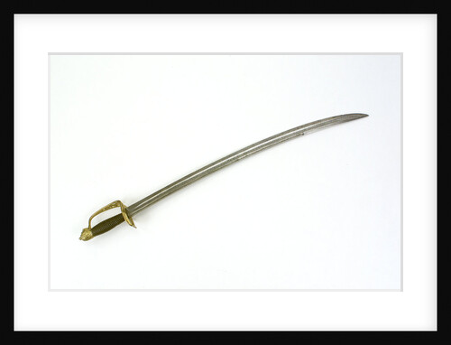 Slotted hilted sword by unknown