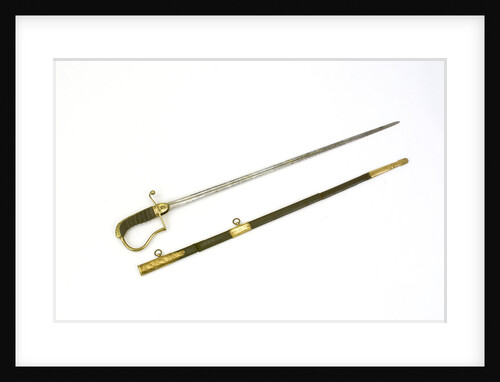 Stirrup hilted dress sword by unknown