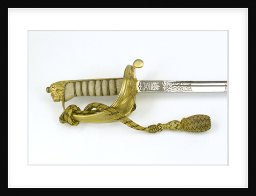 Solid half-basket hilted sword by Wilkinson Sword Company