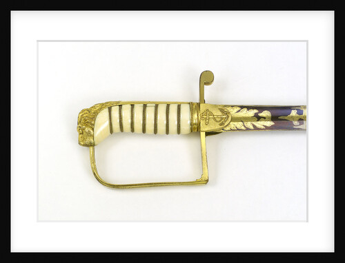 Straight stirrup hilted sword by Dudley