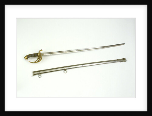 Hilt of sword, Royal Marines by Henry Wilkinson
