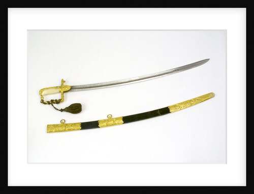 Presentation sword which belonged to Captain James Analby Legard by Salter