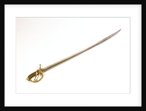 Royal Marines sword by Unknown