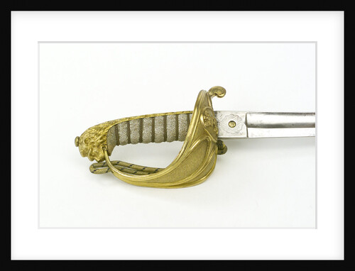 Solid half-basket hilted sword by Henry Wilkinson