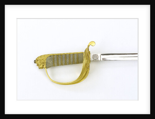 Solid half-basket hilted sword by Henry Wilkinson