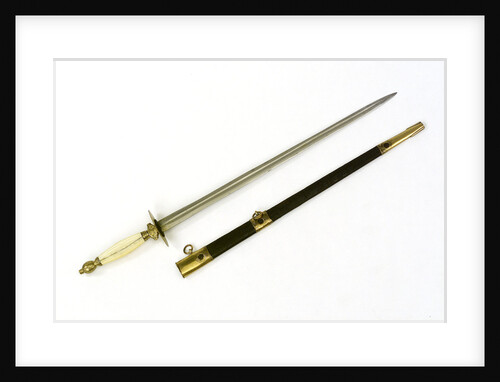 Straight-bladed dirk by H. Tatham