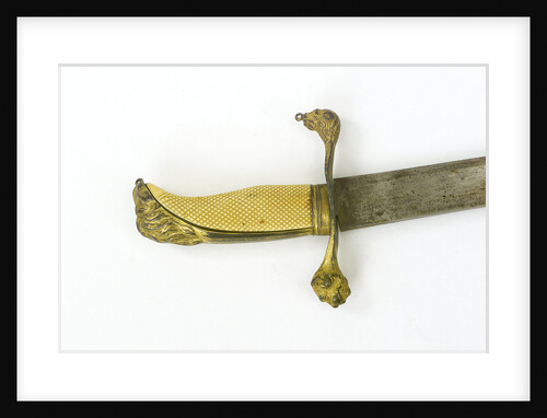 Curved bladed dirk by unknown