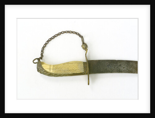Curved bladed dirk by unknown