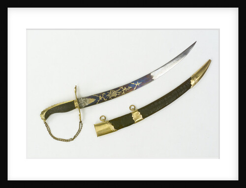 Curved bladed dirk by unknown