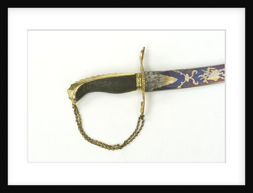 Curved bladed dirk by unknown