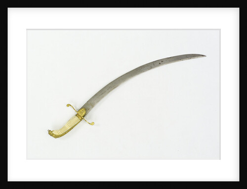 Curved bladed dirk by unknown
