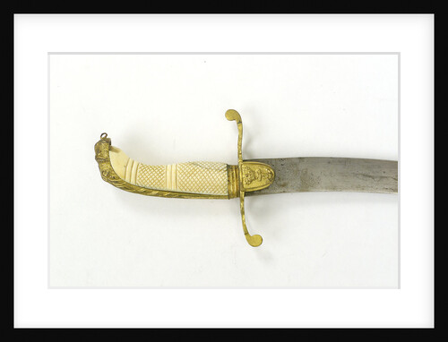 Curved bladed dirk by unknown