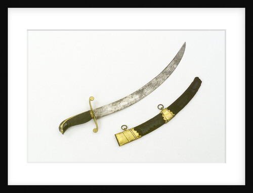 Curved bladed dirk by Unknown