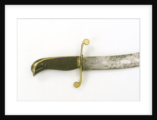 Curved bladed dirk by unknown