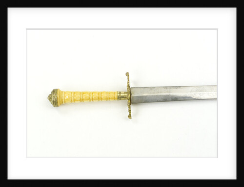 Straight bladed dirk by E. & E. Emanuel