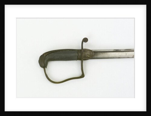 Sword, stirrup hilt by unknown