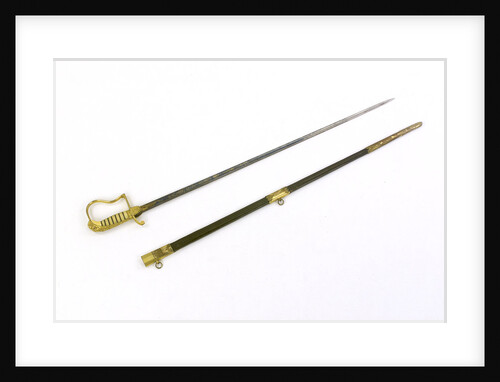 Stirrup hilted dress sword by Salter