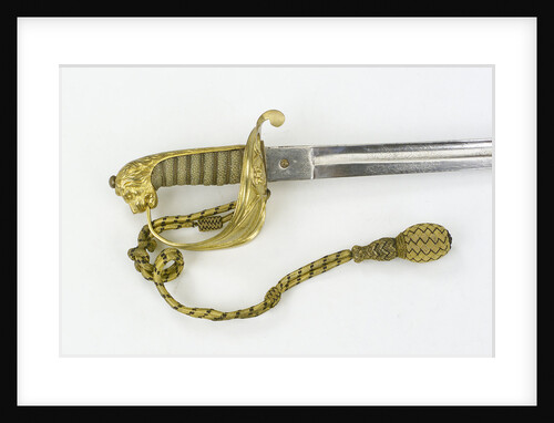 Solid half-basket hilt by unknown