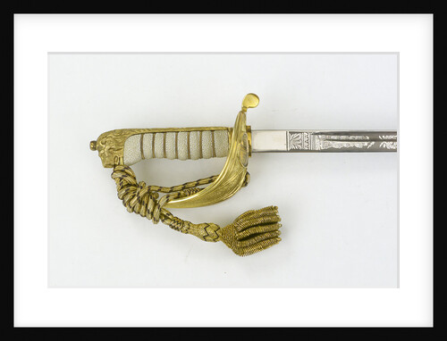 Solid half-basket hilt by unknown