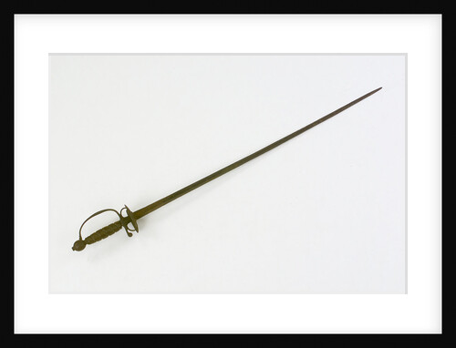 Small-sword, thought to have belonged to Rear-Admiral Robert Keeler (active 1756-1790) by unknown