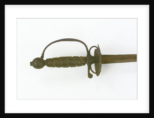 Hilt of small-sword, thought to have belonged to Rear-Admiral Robert Keeler (active 1756-1790) by unknown