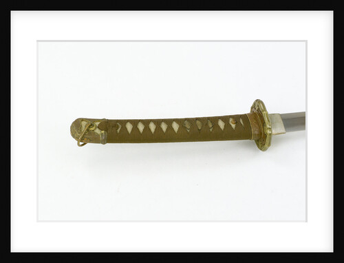 Hilt of tachi, Japanese by Ishihara Naotane