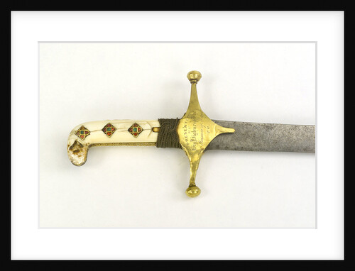 Hilt of scimitar by unknown