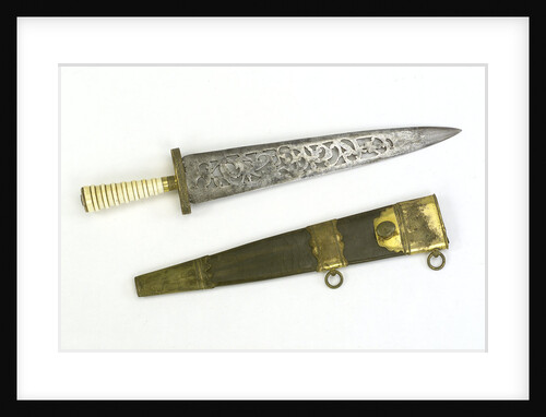Straight-bladed dirk by Unknown