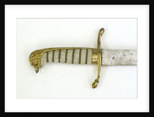 Hilt of dirk, after 1856 by unknown