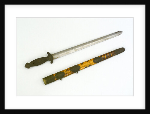 Chinese sword by unknown