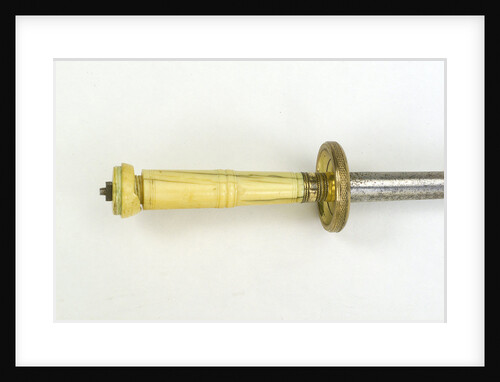 Hilt of dirk, straight blade by unknown