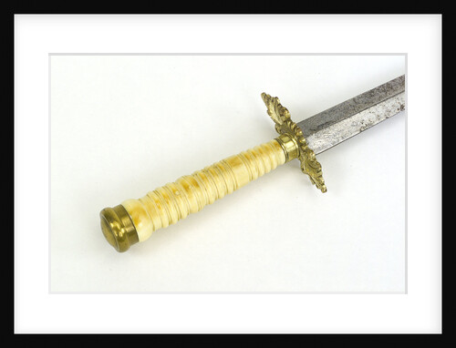 Dirk, straight blade by O. Burke