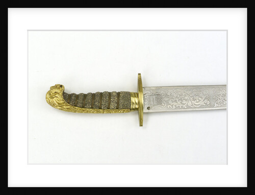 Hilt of dirk, after 1856 by Reilly