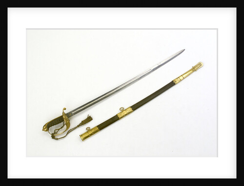 Solid half-basket hilted sword by Firmin & Sons