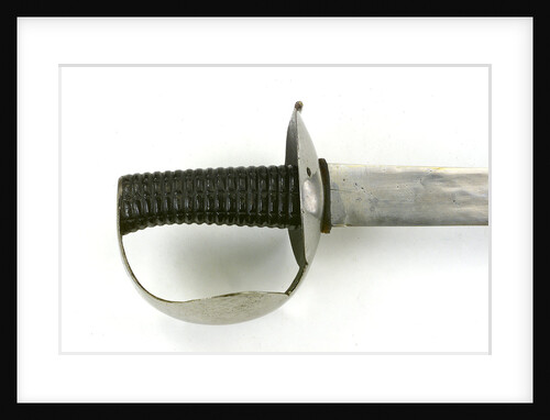 Hilt of Norwegian cutlass by unknown