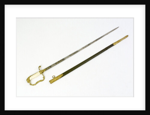 Stirrup hilted dress sword by unknown