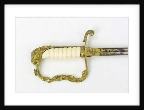 Stirrup hilted dress sword by unknown