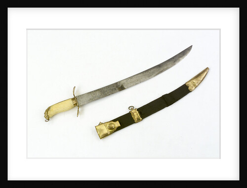 Curved bladed dirk by Read
