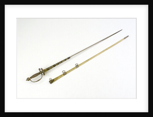 Small-sword said to have belonged to Sir William Hamilton (1730-1800) by Thomas Jeffrey