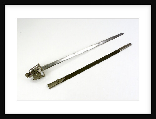 Scottish broadsword by unknown