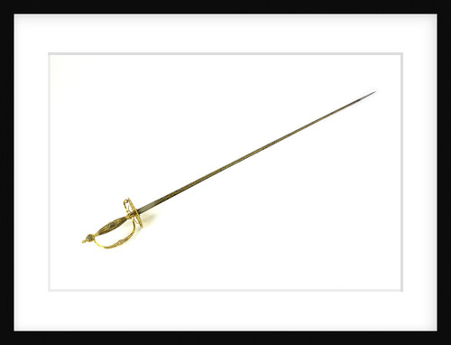 Small-sword which belonged to Admiral of the Fleet Sir George Cockburn by Richard Clarke & Son