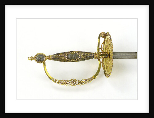 Small-sword which belonged to Admiral of the Fleet Sir George Cockburn by Richard Clarke & Son